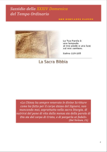 1 - Domenica XXXIV Cristo Re - 24 novembre 2013