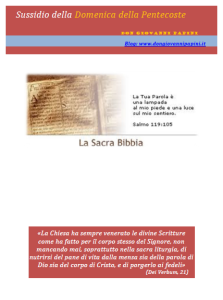 32 - Pentecoste - 8 giugno 2014