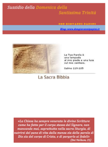 33 - Santissima Trinità - 15 giugno 2014