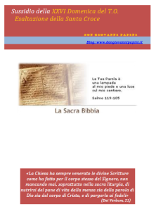49- XXVI domenica T.O. - 28 settembre 2014