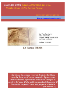 52- XXIX domenica T.O. - 19 ottobre 2014