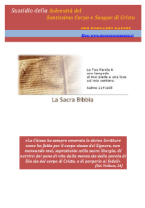 27 -  SS. Corpo e Sangue di Cristo - 7 giugno 2015