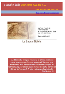 30 -  XIII Domenica T.O. - 28 giugno 2015