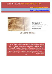 40 -  XXIII Domenica T.O. - 7 settembre 2015